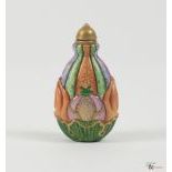 An Hand Painted Chinese Porcelain Snuff Bottle, c. 19th/20th Century