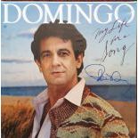 Placido Domingo Autographed Album