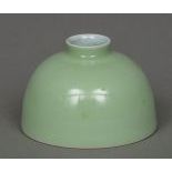 Chinese Celadon Porcelain Brush Pot