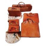 Lot with 6 different Ferrari Luggages