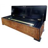 Swiss Cylinder Musical Box
Piano-Forte with the label of
Metzler & Co. London