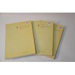 3 volume "Parts List", "Rolls-Royce Phantom V & Vl" reprint
