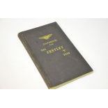 DAMAGED - Original "Handbook for the Bentley S Type" number XVIII, printed 1931