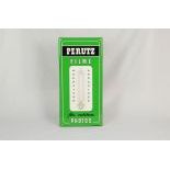 Enamel sign Perutz with thermometer slot