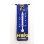 Enamel sign Philips with thermometer slot