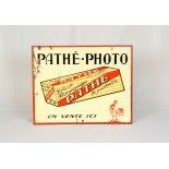 Two-sided enamel sign Pathé-Photo