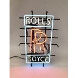 Original Rolls-Royce Logo Neon Sign