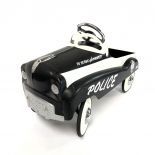 Reproduction Childrens Metal Police Pedal Car