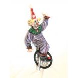Fairground Carousel Peak Decoration - Polyester Clown