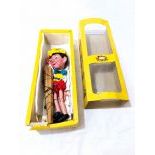 1970 Pelham Disney Pinocchio Marionette Doll
