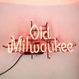 Original 1980s Old Milwaukee Neon Sign