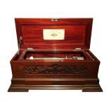 MF Ideal Sublime Harmonie Music Box with 4 Interchangeable Cylinders