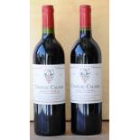 1990 Chateaux Calama, Bordeaux Superior, France. 12 bottles, 0,75 l each