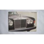 Rolls Royce Sales Brochure: Silver Wraith ll