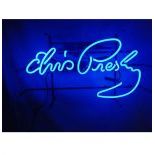 Elvis Presley Signature Neon Sign