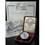  Pocket watch Savonette PATEK PHILIPPE made of 18ct gold. Ø 52mm. Extract and certificate in...