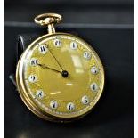 Pocket watch with hour and quarter repetition. With music on request and on the way. Signed Moricaud...