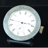 Silver 925 advertisers watch PATEK PHILIPPE Nr.27291. Enameled clock face. Small second to 6h and...