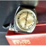 Automatic wristwatch DAMAS made of steel. With calendar. In box.