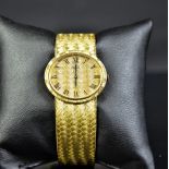 Wristwatch PIAGET, completely made of 18ct gold. With mechanical winding. New old stock.