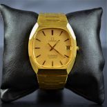  Wristwatch OMEGA Constellation, completely made of 18ct gold 102 g. With chronometer, calendar,...