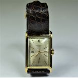 PATEK PHILIPPE wristwatch in 18ct gold. Ref. 519 with certificate 1937. Very good condtion