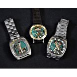 3 montres-bracelets BULOVA ACCUTRON, à réviser.
