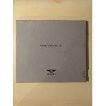  Bentley, The story. Continental GT and Flying Spur book
