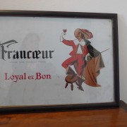 Framed Francoeur advertising