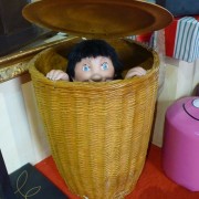 Child in basket