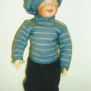 Doll - Boy with Cap - Heubach