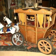 Carriage with horses from a carousel