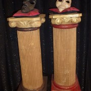 Column and Venetian mask