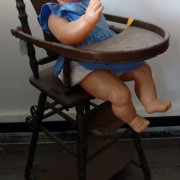Little Baby in high chair