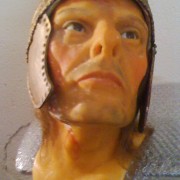 Wax Head from Musée Grévin, Warrior Franc