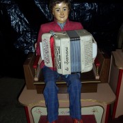 Fairground Organ with  accordion boy automaton