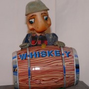 Turtle with Whiskey Barrel 