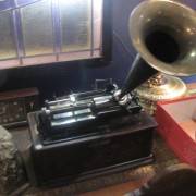 Edison Home Phonograph with original horn 