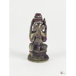 A Brass Indian Sculpture of Ganesha, Late 20th Century