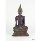 A Bronze Thai Uthong Sculpture of Buddha, c. 19th Century