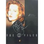Gillian Anderson Autographed Poster