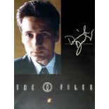 David Duchovny Autographed Poster