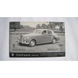 Rolls-Royce SCIII & Bentley S3 Radford Brochure Reprint