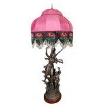 Art Nouveau Lamp with it’s Shade