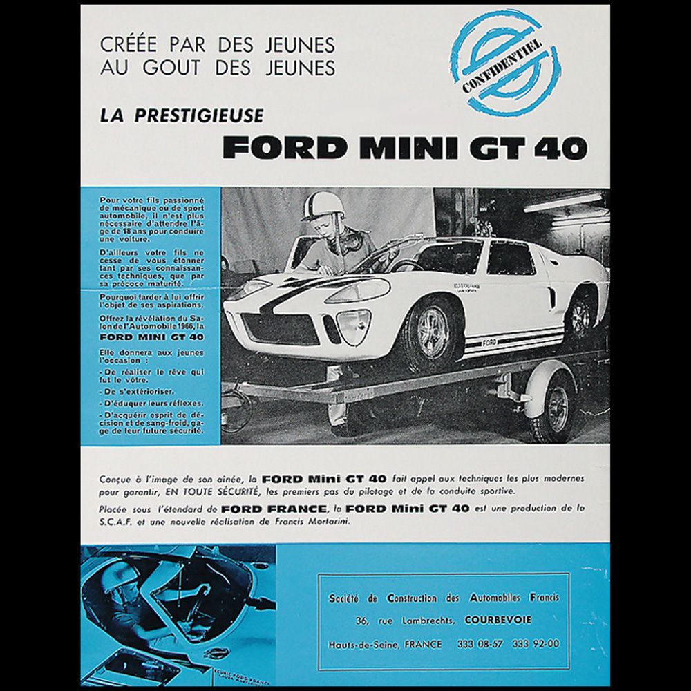 1967 Mortarini Ford Mini GT 40