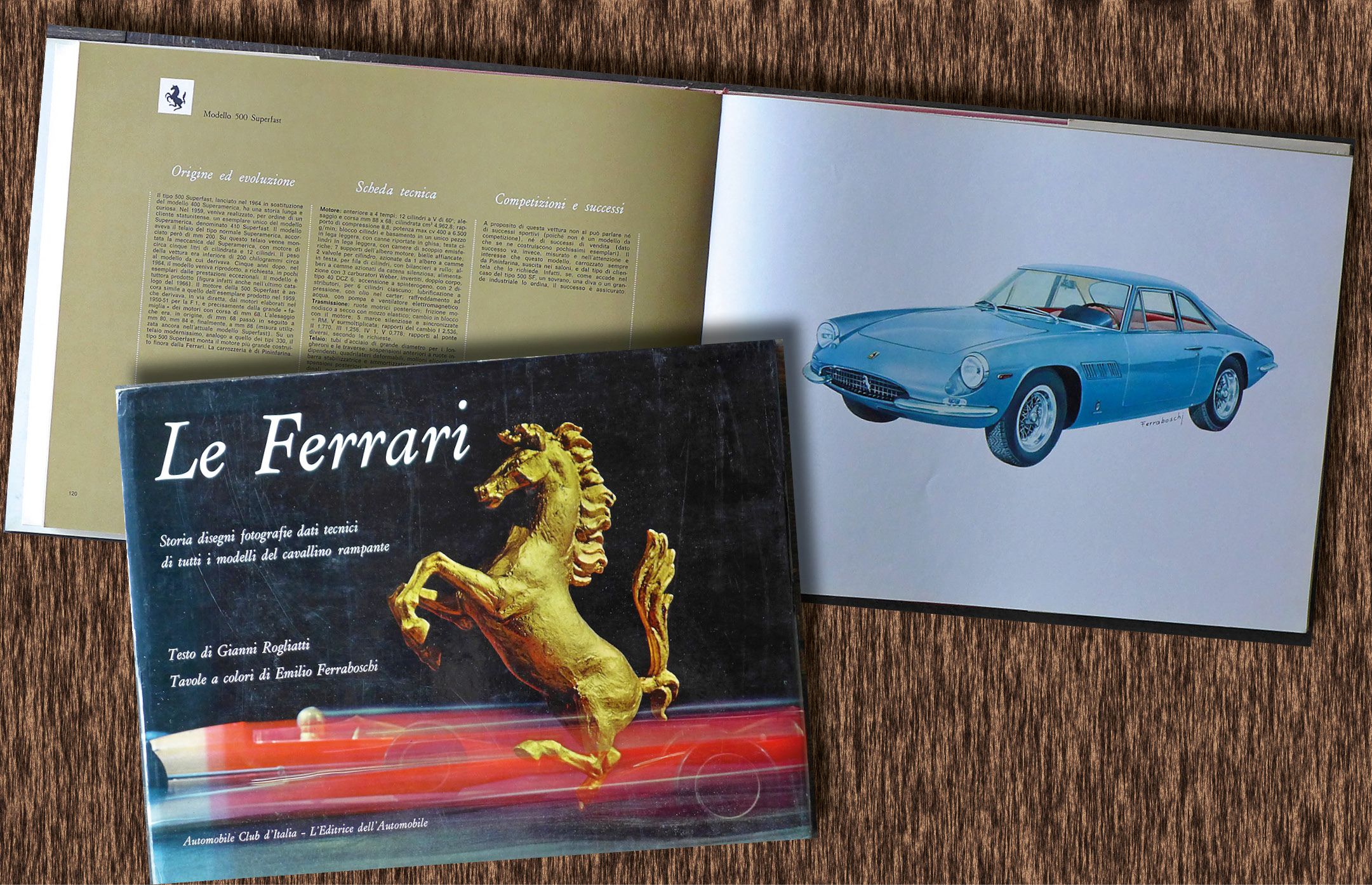 Le Ferrari book
