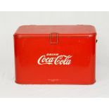 Original Coca-Cola cooler box