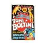 Circus Toni Boltini 25 Year Jubilee 1946-1971 Poster