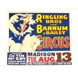 1935 Ringling Bros and Barnum & Bailey Circus Poster
