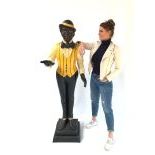 Lifesize Polyester Butler Statue